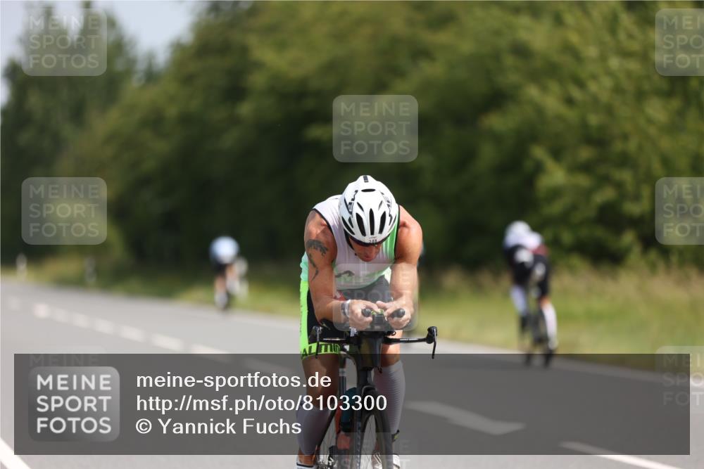 22.06.2025 - Viking Triathlon Yannick Fuchs http://msf.ph/oto/8103300 22.06.2025 11:26:59 Radfahren 145, 167, 248, 368 meine-sportfotos.de