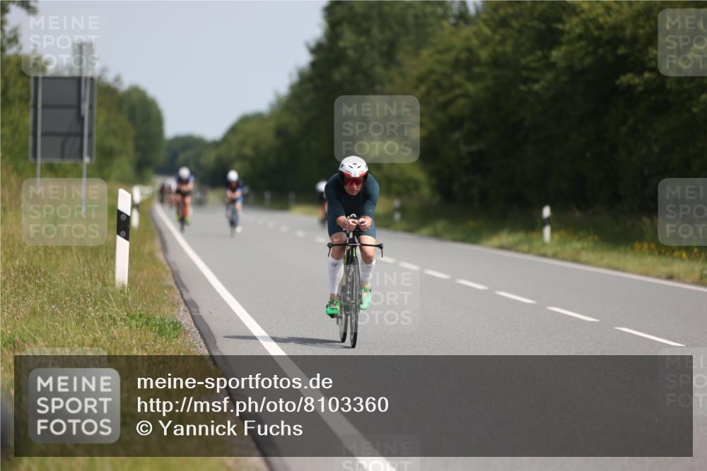 22.06.2025 - Viking Triathlon Yannick Fuchs http://msf.ph/oto/8103360 22.06.2025 11:27:05 Radfahren 145, 167, 253, 368, 437 meine-sportfotos.de