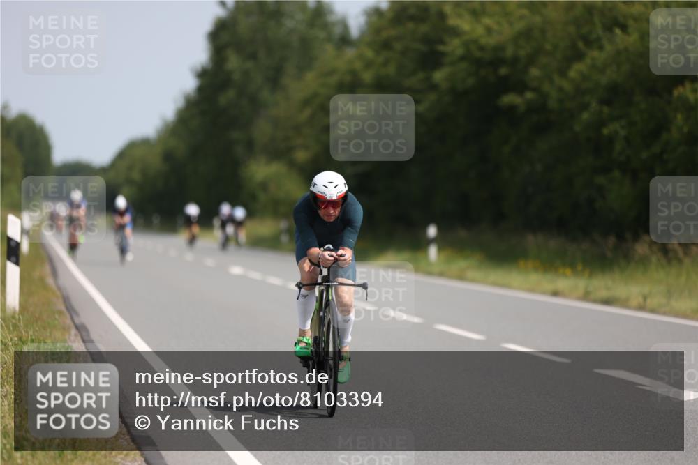 22.06.2025 - Viking Triathlon Yannick Fuchs http://msf.ph/oto/8103394 22.06.2025 11:27:06 Radfahren 145, 167, 253, 368, 437 meine-sportfotos.de
