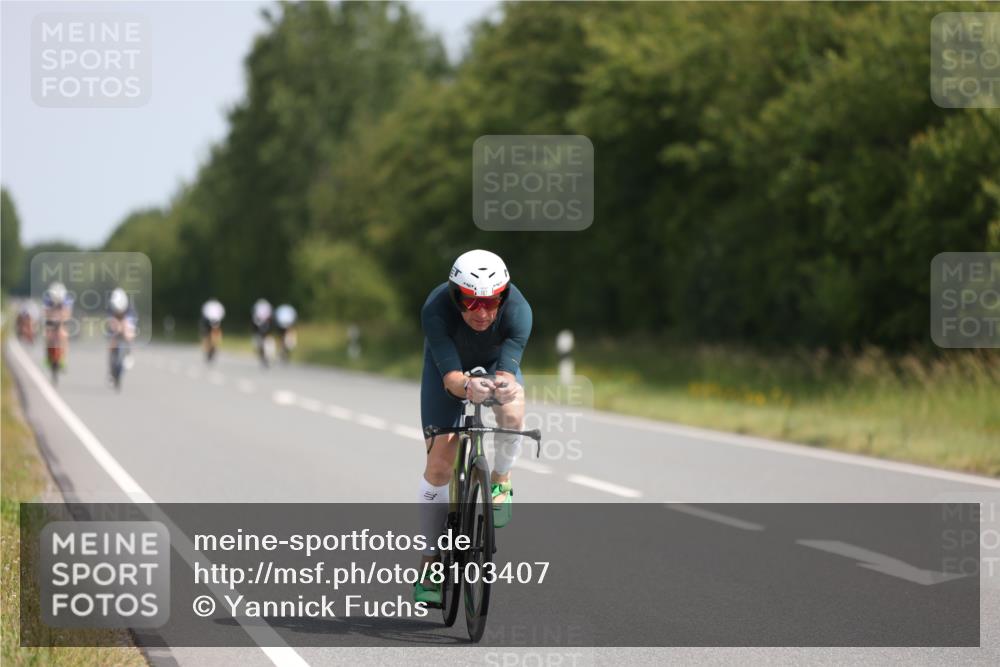 22.06.2025 - Viking Triathlon Yannick Fuchs http://msf.ph/oto/8103407 22.06.2025 11:27:06 Radfahren 145, 167, 253, 368, 437 meine-sportfotos.de