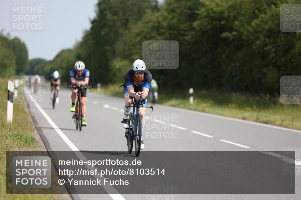 22.06.2025 - Viking Triathlon Yannick Fuchs http://msf.ph/oto/8103514 22.06.2025 11:27:12 Radfahren 253, 437, 529 meine-sportfotos.de