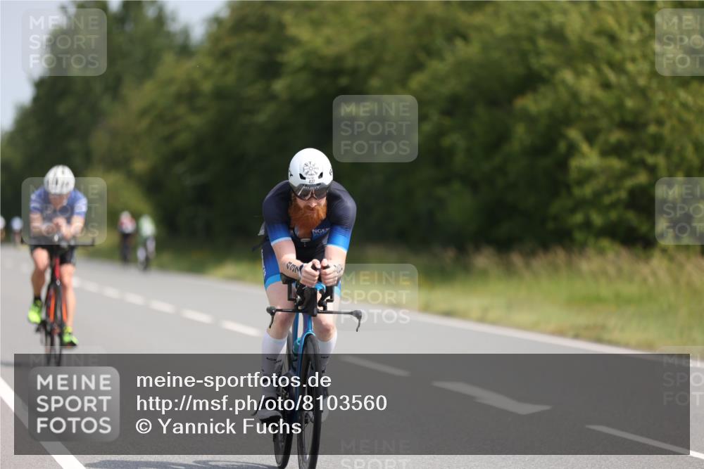 22.06.2025 - Viking Triathlon Yannick Fuchs http://msf.ph/oto/8103560 22.06.2025 11:27:13 Radfahren 253, 437, 529 meine-sportfotos.de