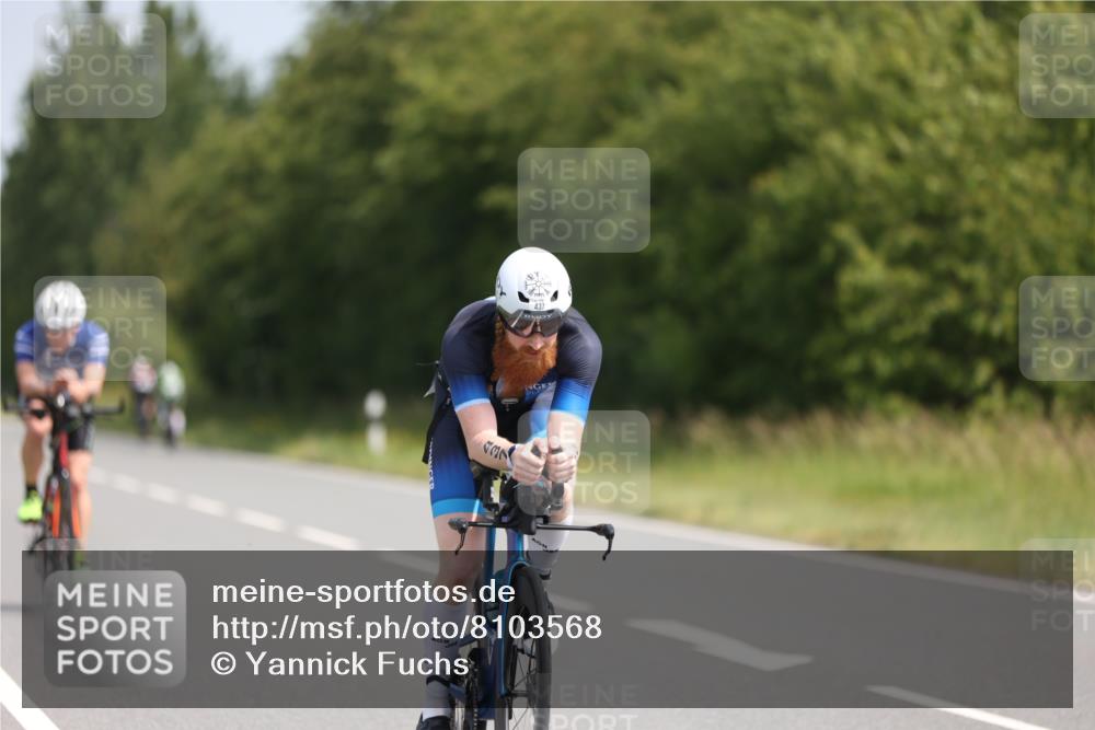22.06.2025 - Viking Triathlon Yannick Fuchs http://msf.ph/oto/8103568 22.06.2025 11:27:13 Radfahren 253, 437, 529 meine-sportfotos.de
