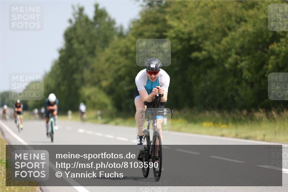 22.06.2025 - Viking Triathlon Yannick Fuchs http://msf.ph/oto/8103590 22.06.2025 12:06:45 Radfahren 52, 365, 390, 398, 466 meine-sportfotos.de