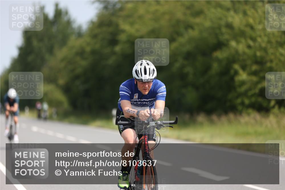 22.06.2025 - Viking Triathlon Yannick Fuchs http://msf.ph/oto/8103637 22.06.2025 11:27:15 Radfahren 253, 420, 437, 529, 652 meine-sportfotos.de