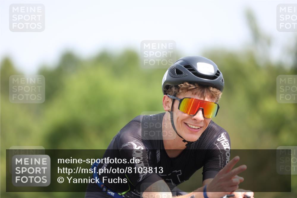 22.06.2025 - Viking Triathlon Yannick Fuchs http://msf.ph/oto/8103813 22.06.2025 12:06:53 Radfahren 365, 398, 466, 518 meine-sportfotos.de