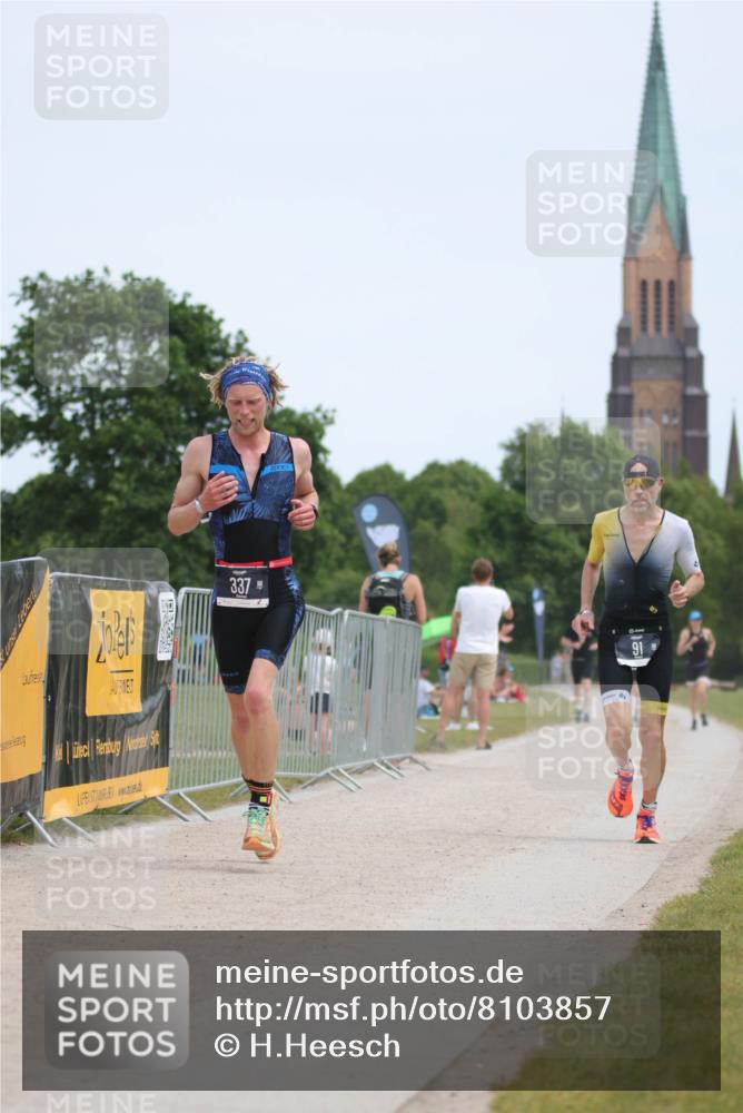 22.06.2025 - Viking Triathlon H.Heesch http://msf.ph/oto/8103857 22.06.2025 13:22:49 Laufen 91, 337 meine-sportfotos.de