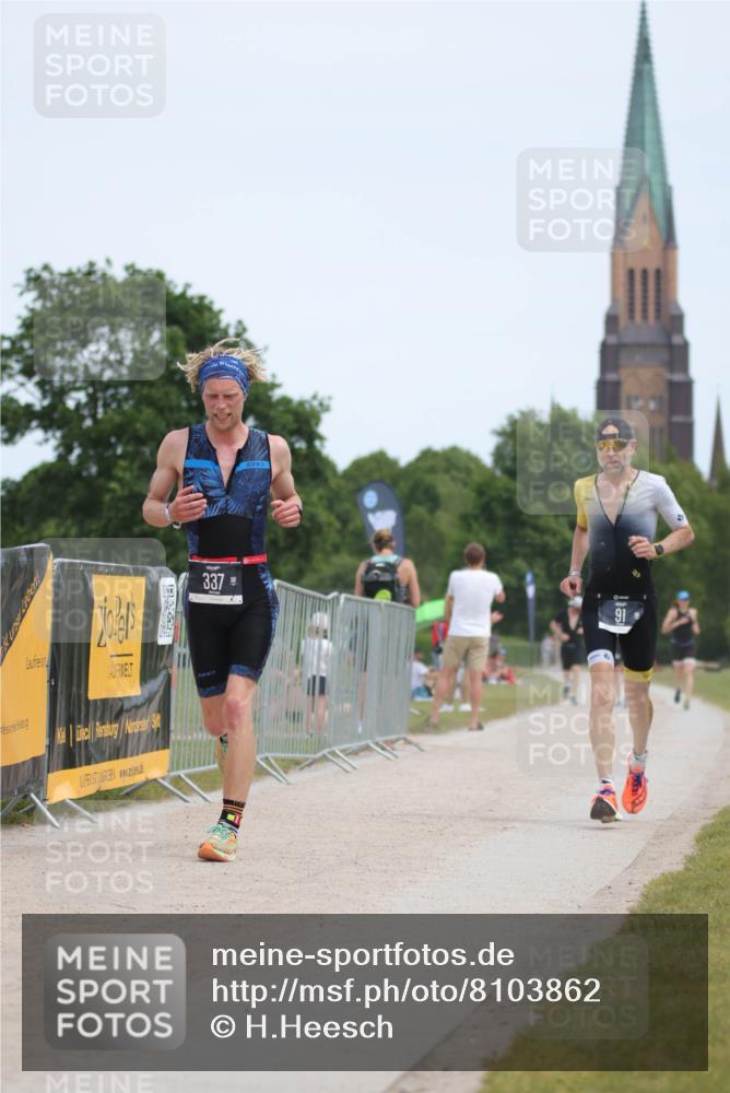 22.06.2025 - Viking Triathlon H.Heesch http://msf.ph/oto/8103862 22.06.2025 13:22:49 Laufen 91, 337 meine-sportfotos.de