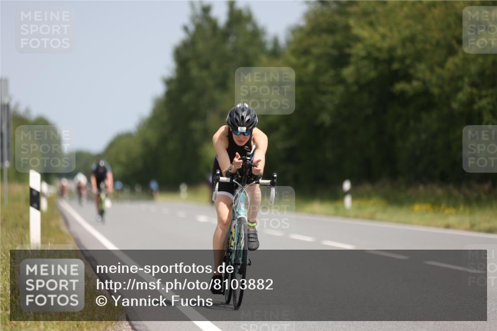 22.06.2025 - Viking Triathlon Yannick Fuchs http://msf.ph/oto/8103882 22.06.2025 12:07:16 Radfahren 3, 24, 143, 200, 469 meine-sportfotos.de
