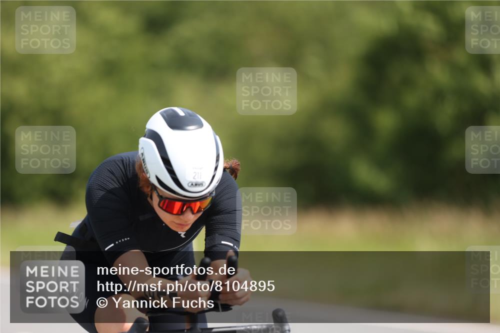 22.06.2025 - Viking Triathlon Yannick Fuchs http://msf.ph/oto/8104895 22.06.2025 11:28:31 Radfahren 22, 211, 476 meine-sportfotos.de