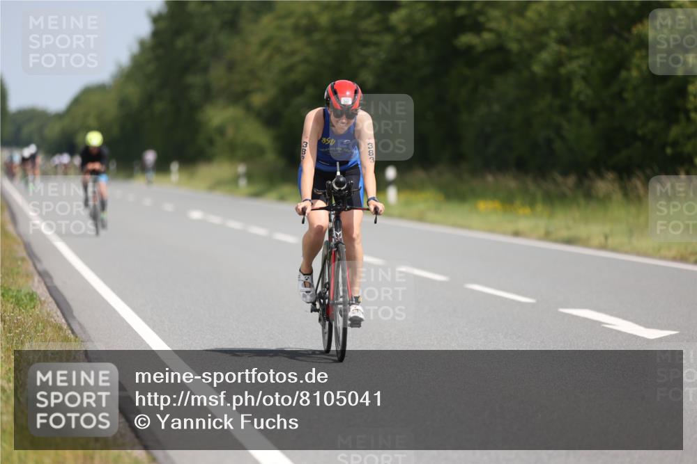 22.06.2025 - Viking Triathlon Yannick Fuchs http://msf.ph/oto/8105041 22.06.2025 12:09:23 Radfahren 31, 140, 195, 383, 446 meine-sportfotos.de