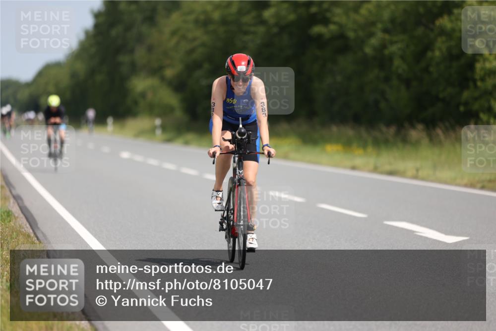 22.06.2025 - Viking Triathlon Yannick Fuchs http://msf.ph/oto/8105047 22.06.2025 12:09:23 Radfahren 31, 140, 195, 383, 446 meine-sportfotos.de