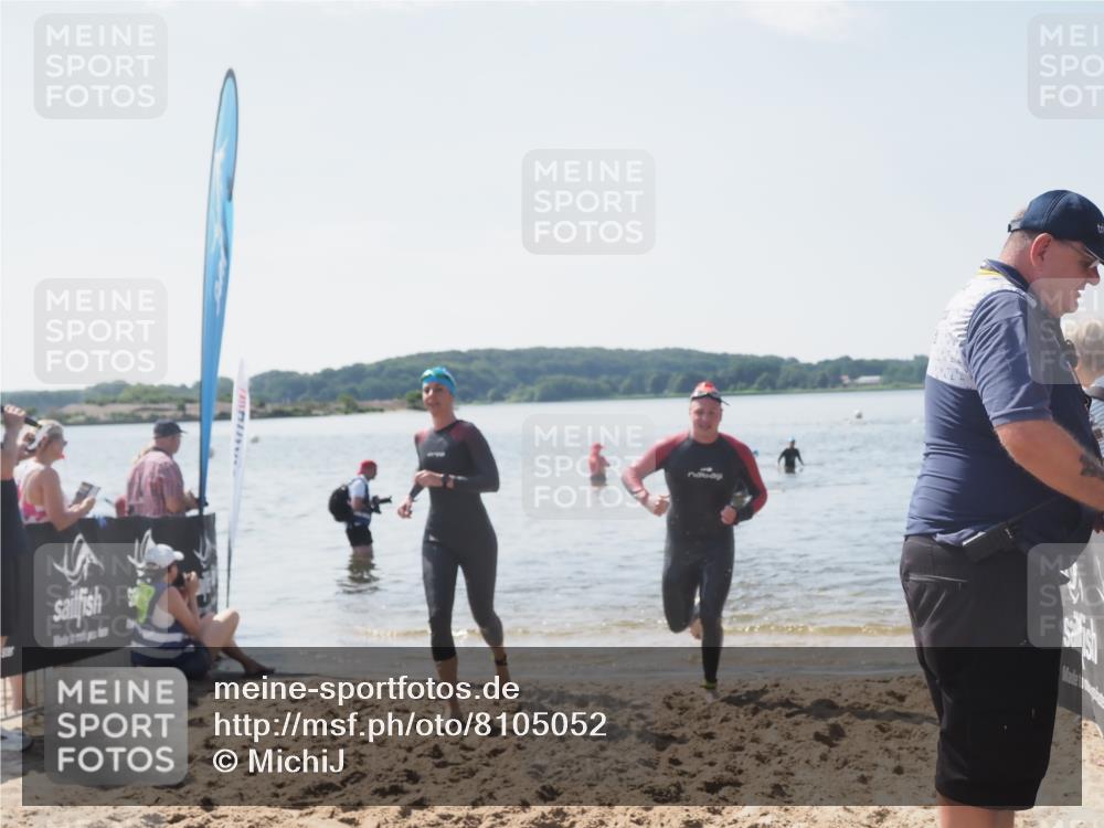 22.06.2025 - Viking Triathlon MichiJ http://msf.ph/oto/8105052 22.06.2025 10:49:00 Schwimmen 166, 353, 607 meine-sportfotos.de
