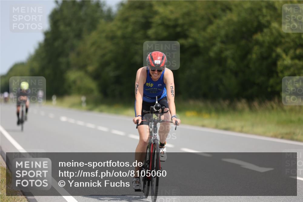 22.06.2025 - Viking Triathlon Yannick Fuchs http://msf.ph/oto/8105060 22.06.2025 12:09:23 Radfahren 31, 140, 195, 383, 446 meine-sportfotos.de