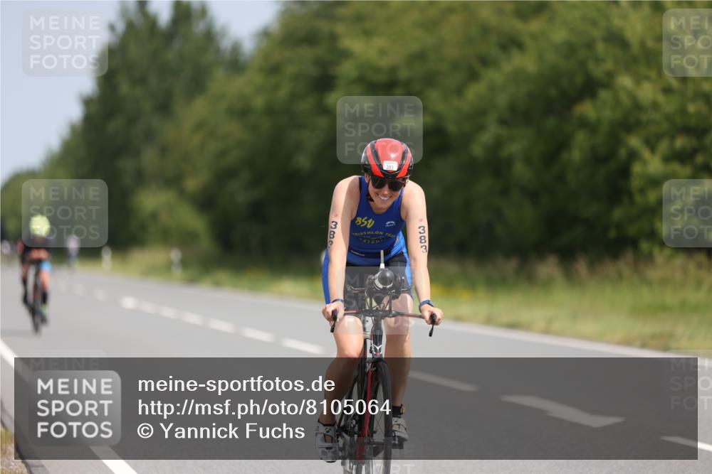 22.06.2025 - Viking Triathlon Yannick Fuchs http://msf.ph/oto/8105064 22.06.2025 12:09:23 Radfahren 31, 140, 195, 383, 446 meine-sportfotos.de