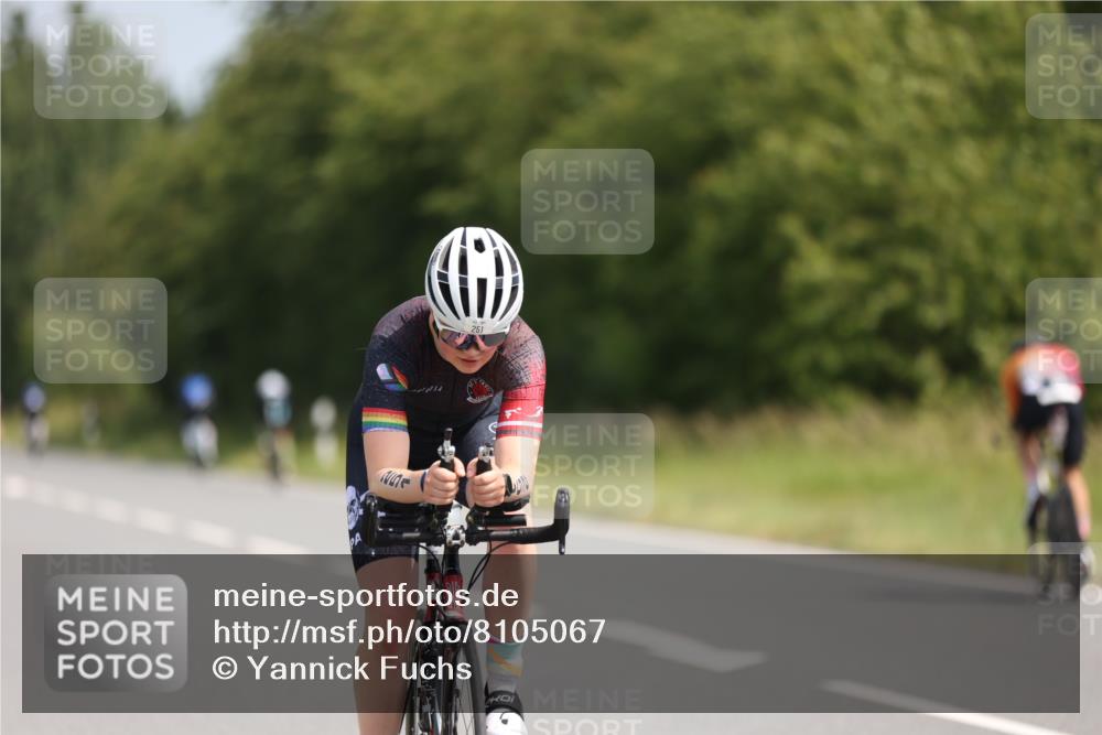 22.06.2025 - Viking Triathlon Yannick Fuchs http://msf.ph/oto/8105067 22.06.2025 11:29:03 Radfahren 14, 33, 251, 310, 394, 614 meine-sportfotos.de