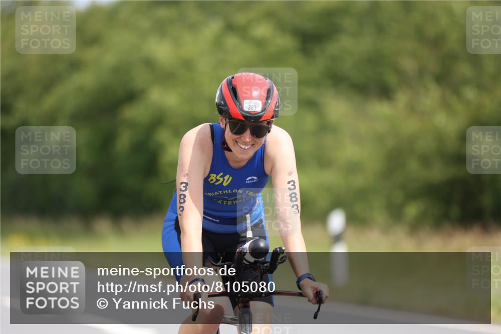22.06.2025 - Viking Triathlon Yannick Fuchs http://msf.ph/oto/8105080 22.06.2025 12:09:24 Radfahren 31, 140, 195, 383, 446 meine-sportfotos.de