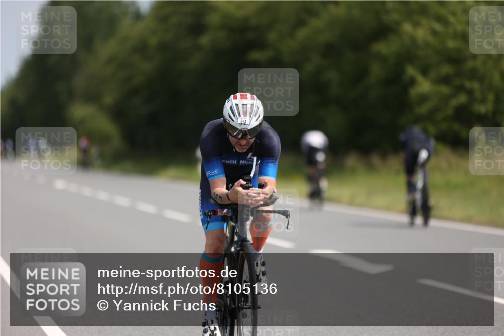 22.06.2025 - Viking Triathlon Yannick Fuchs http://msf.ph/oto/8105136 22.06.2025 11:29:10 Radfahren 152, 394 meine-sportfotos.de