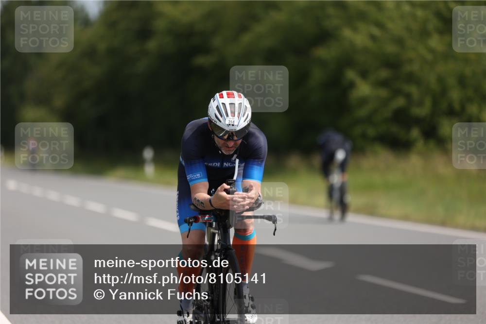 22.06.2025 - Viking Triathlon Yannick Fuchs http://msf.ph/oto/8105141 22.06.2025 11:29:10 Radfahren 152, 394 meine-sportfotos.de