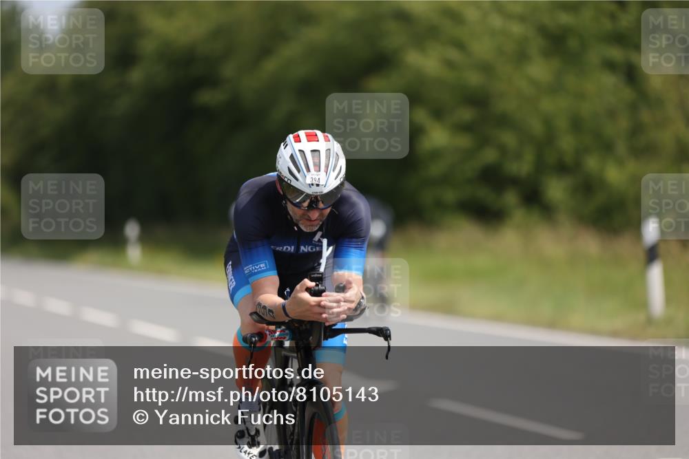 22.06.2025 - Viking Triathlon Yannick Fuchs http://msf.ph/oto/8105143 22.06.2025 11:29:11 Radfahren 152, 394 meine-sportfotos.de