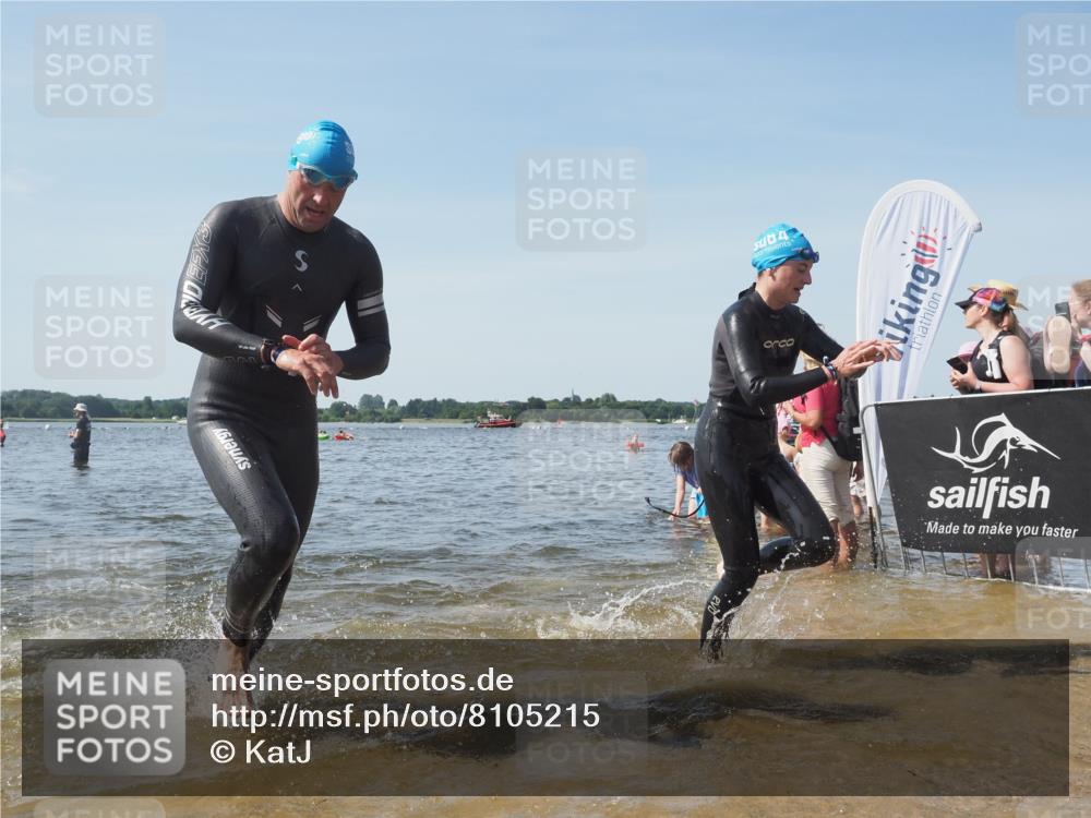 22.06.2025 - Viking Triathlon KatJ http://msf.ph/oto/8105215 22.06.2025 10:36:12 Schwimmen 19, 101, 313, 334, 377, 407, 448, 636 meine-sportfotos.de