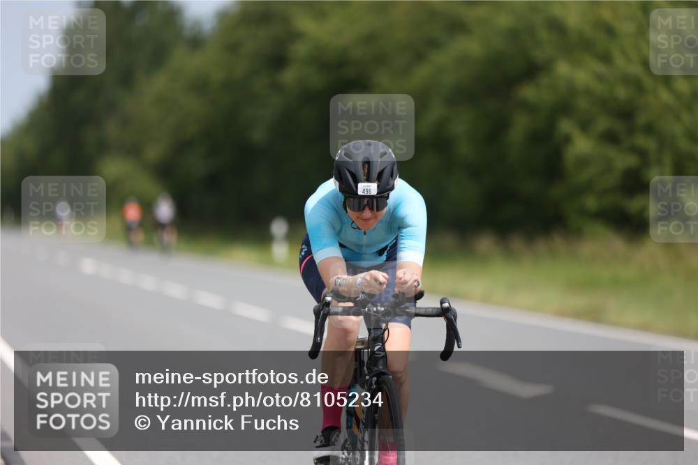 22.06.2025 - Viking Triathlon Yannick Fuchs http://msf.ph/oto/8105234 22.06.2025 12:09:42 Radfahren 310, 402, 422, 495, 605 meine-sportfotos.de