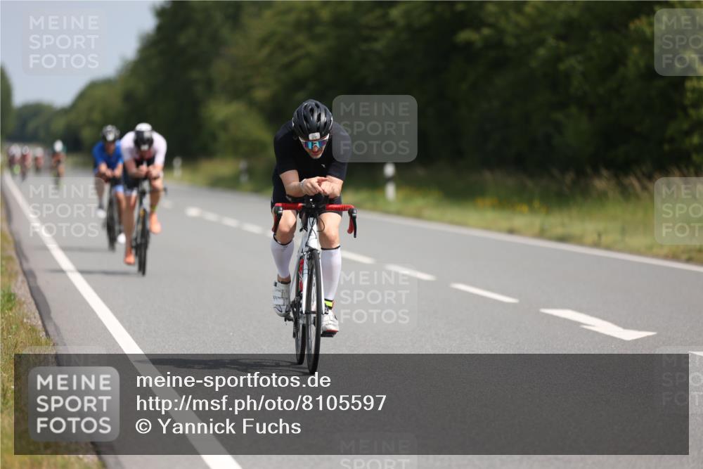 22.06.2025 - Viking Triathlon Yannick Fuchs http://msf.ph/oto/8105597 22.06.2025 11:29:57 Radfahren 150, 153, 270, 370, 651 meine-sportfotos.de