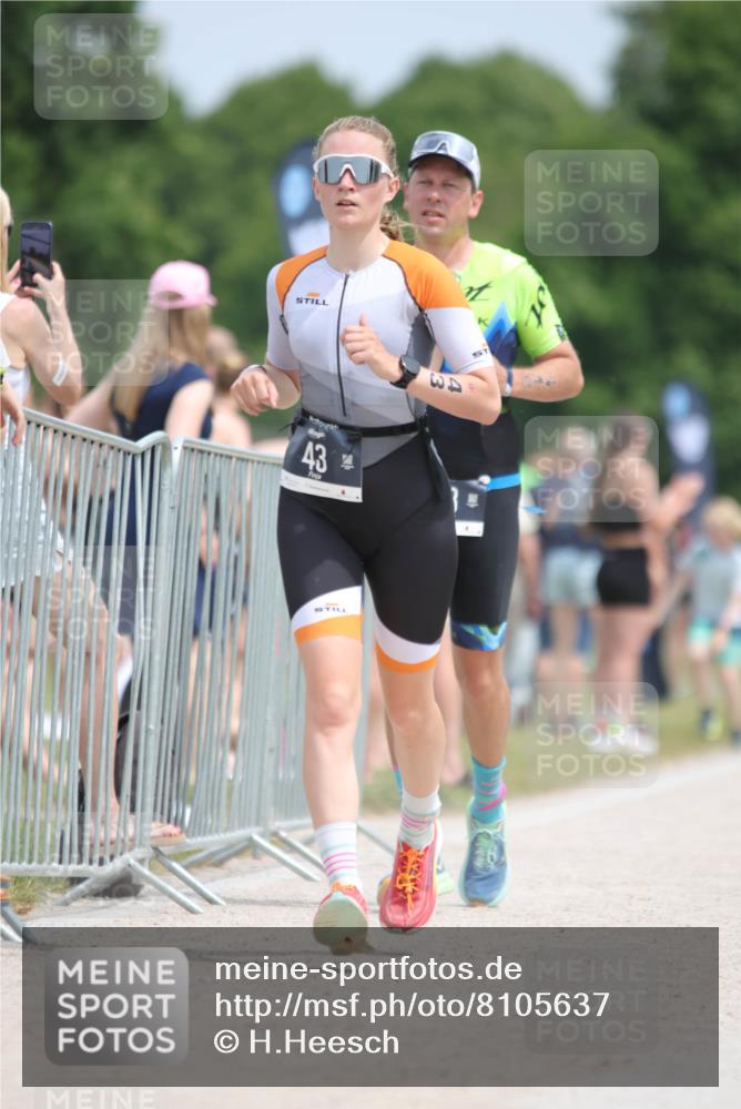 22.06.2025 - Viking Triathlon H.Heesch http://msf.ph/oto/8105637 22.06.2025 13:46:31 Laufen 43, 418 meine-sportfotos.de