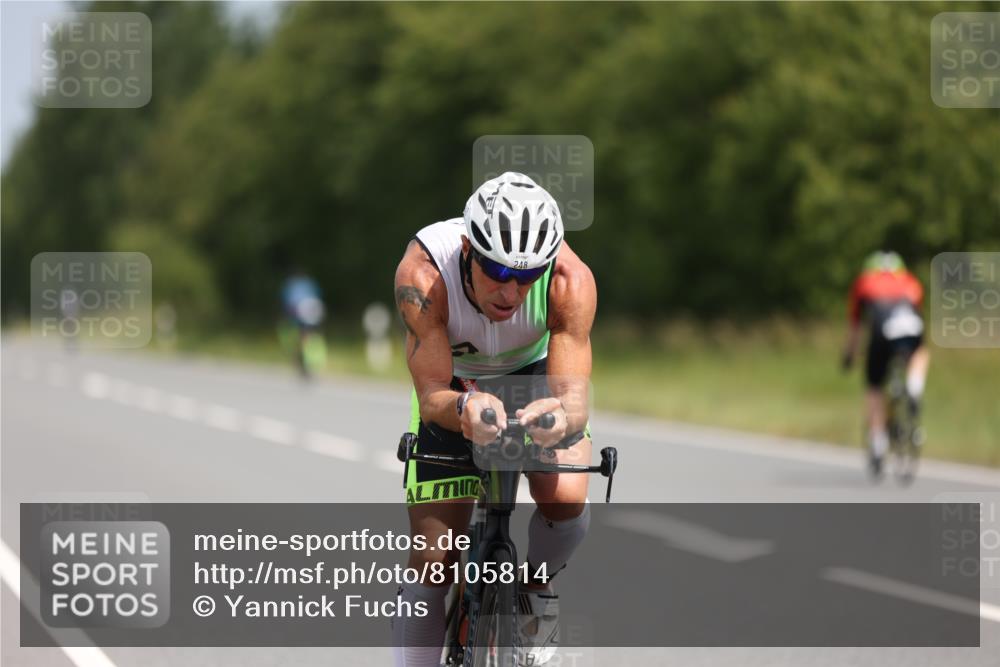 22.06.2025 - Viking Triathlon Yannick Fuchs http://msf.ph/oto/8105814 22.06.2025 12:10:51 Radfahren 248, 267, 292, 381 meine-sportfotos.de