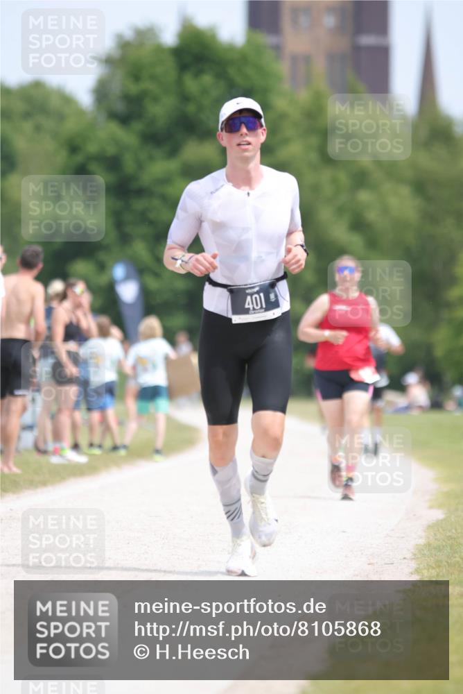 22.06.2025 - Viking Triathlon H.Heesch http://msf.ph/oto/8105868 22.06.2025 13:47:50 Laufen 401, 543 meine-sportfotos.de