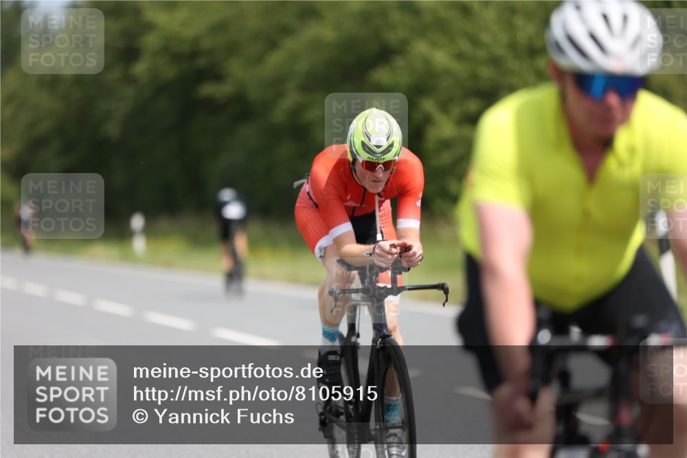 22.06.2025 - Viking Triathlon Yannick Fuchs http://msf.ph/oto/8105915 22.06.2025 12:11:07 Radfahren 107, 618, 643, 658 meine-sportfotos.de