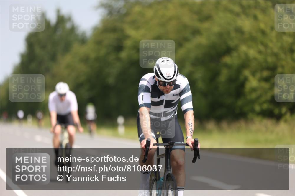 22.06.2025 - Viking Triathlon Yannick Fuchs http://msf.ph/oto/8106037 22.06.2025 12:11:12 Radfahren 107, 529, 603, 643, 658 meine-sportfotos.de