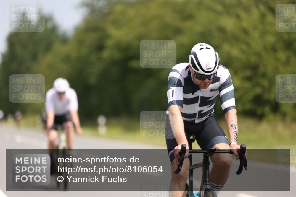 22.06.2025 - Viking Triathlon Yannick Fuchs http://msf.ph/oto/8106054 22.06.2025 12:11:12 Radfahren 107, 529, 603, 643, 658 meine-sportfotos.de