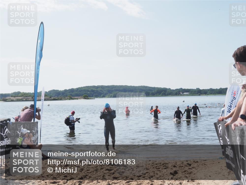 22.06.2025 - Viking Triathlon MichiJ http://msf.ph/oto/8106183 22.06.2025 10:52:12 Schwimmen 116, 136, 481, 542 meine-sportfotos.de