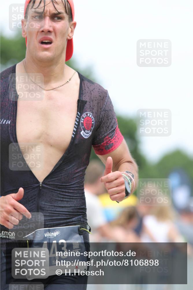 22.06.2025 - Viking Triathlon H.Heesch http://msf.ph/oto/8106898 22.06.2025 14:29:56 Laufen 154, 369, 443 meine-sportfotos.de
