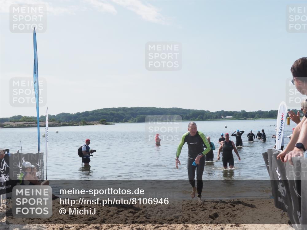 22.06.2025 - Viking Triathlon MichiJ http://msf.ph/oto/8106946 22.06.2025 10:53:07 Schwimmen 160, 165, 319, 470, 640 meine-sportfotos.de