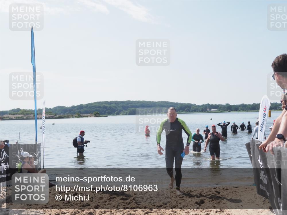 22.06.2025 - Viking Triathlon MichiJ http://msf.ph/oto/8106963 22.06.2025 10:53:07 Schwimmen 160, 165, 319, 470, 640 meine-sportfotos.de