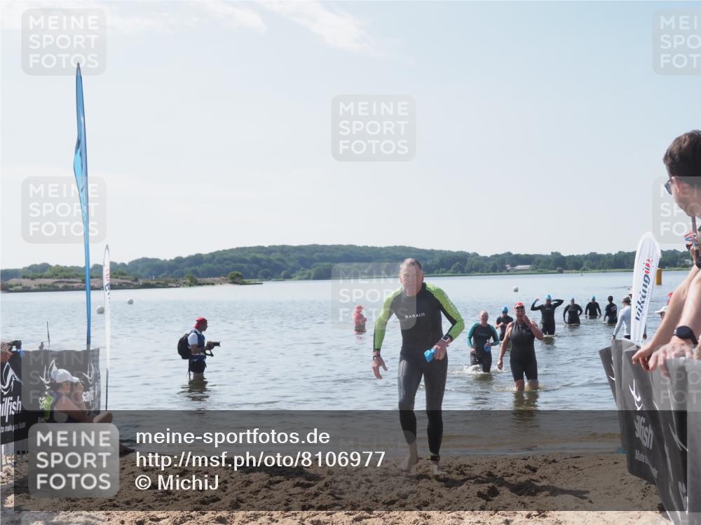 22.06.2025 - Viking Triathlon MichiJ http://msf.ph/oto/8106977 22.06.2025 10:53:08 Schwimmen 160, 165, 319, 470, 640 meine-sportfotos.de