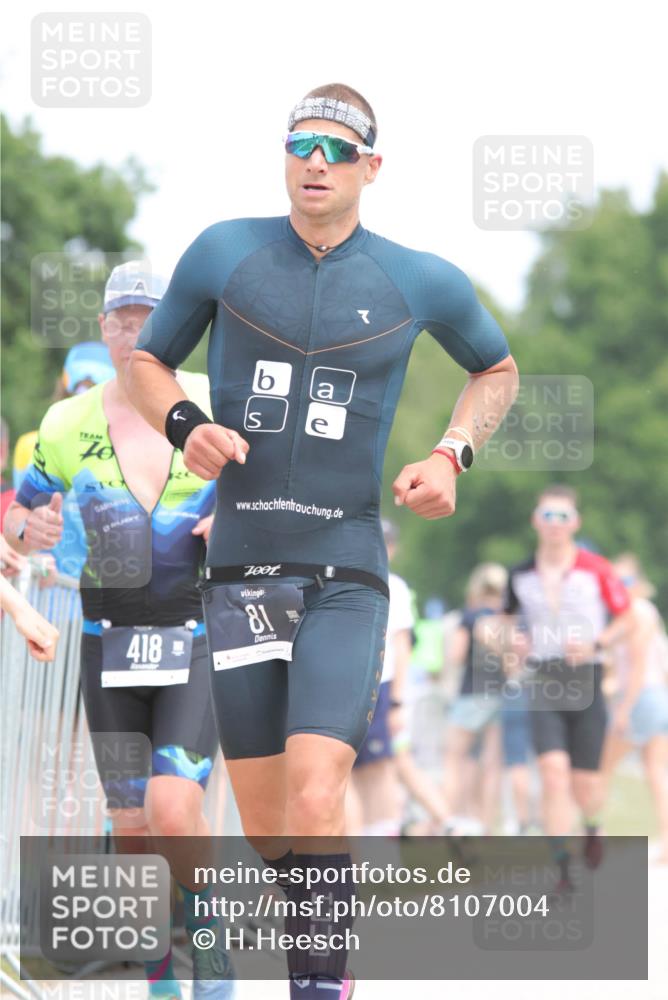 22.06.2025 - Viking Triathlon H.Heesch http://msf.ph/oto/8107004 22.06.2025 14:30:19 Laufen 81, 156, 418 meine-sportfotos.de