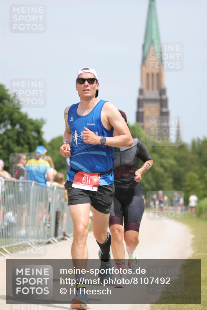 22.06.2025 - Viking Triathlon H.Heesch http://msf.ph/oto/8107492 22.06.2025 14:20:56 Laufen 54, 408, 611 meine-sportfotos.de