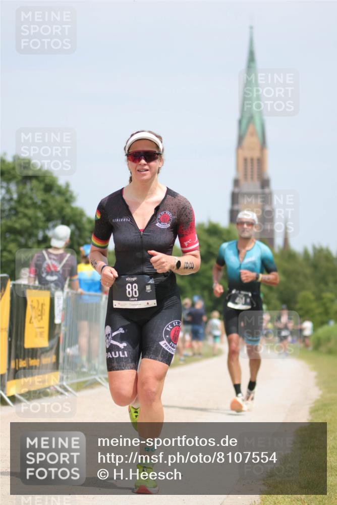 22.06.2025 - Viking Triathlon H.Heesch http://msf.ph/oto/8107554 22.06.2025 14:21:46 Laufen 88, 451 meine-sportfotos.de