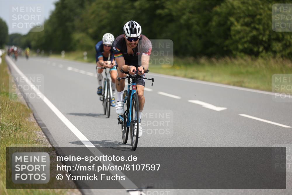 22.06.2025 - Viking Triathlon Yannick Fuchs http://msf.ph/oto/8107597 22.06.2025 12:12:35 Radfahren 61, 394, 397, 477 meine-sportfotos.de