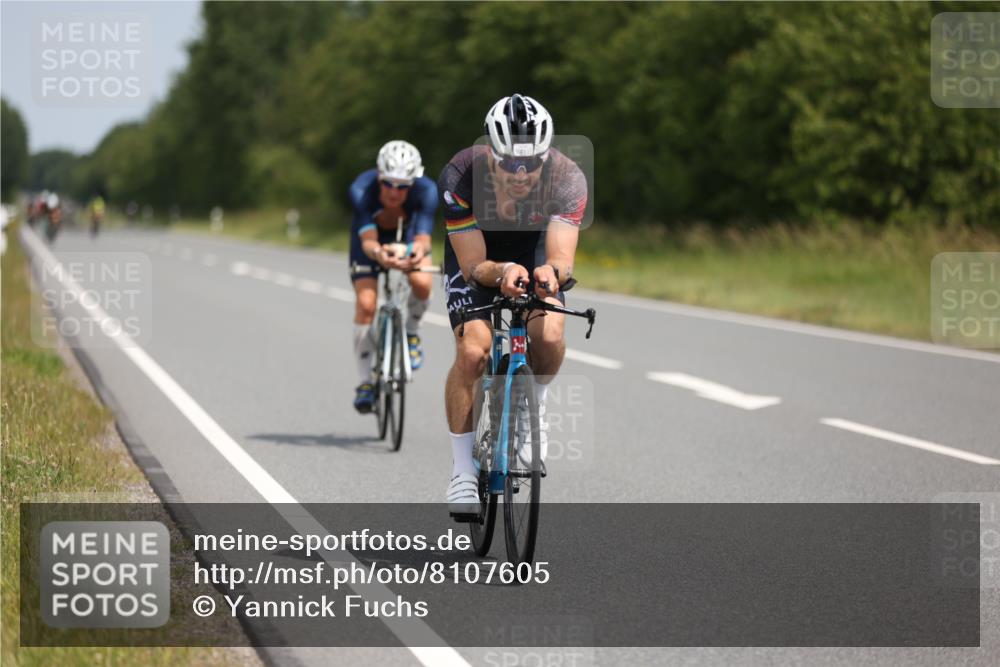22.06.2025 - Viking Triathlon Yannick Fuchs http://msf.ph/oto/8107605 22.06.2025 12:12:36 Radfahren 61, 394, 397, 477 meine-sportfotos.de