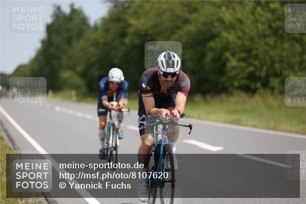 22.06.2025 - Viking Triathlon Yannick Fuchs http://msf.ph/oto/8107620 22.06.2025 12:12:36 Radfahren 61, 394, 397, 477 meine-sportfotos.de