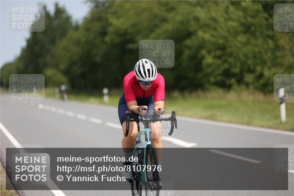 22.06.2025 - Viking Triathlon Yannick Fuchs http://msf.ph/oto/8107976 22.06.2025 12:12:51 Radfahren 78, 93, 287, 337, 473, 659 meine-sportfotos.de