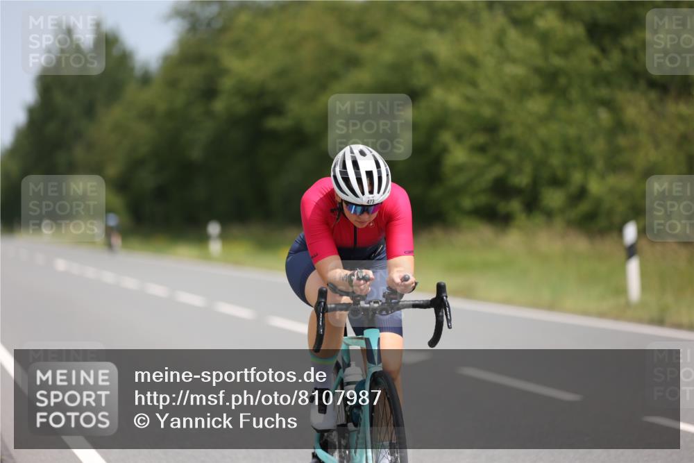 22.06.2025 - Viking Triathlon Yannick Fuchs http://msf.ph/oto/8107987 22.06.2025 12:12:52 Radfahren 78, 93, 287, 337, 473, 659 meine-sportfotos.de