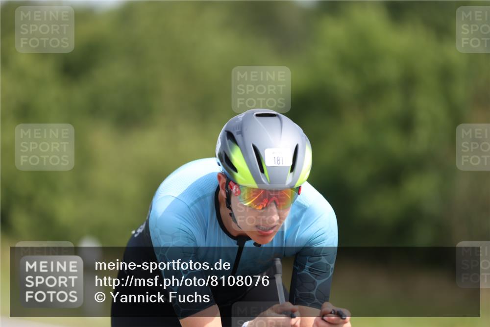 22.06.2025 - Viking Triathlon Yannick Fuchs http://msf.ph/oto/8108076 22.06.2025 11:32:12 Radfahren 181, 220, 238, 450 meine-sportfotos.de