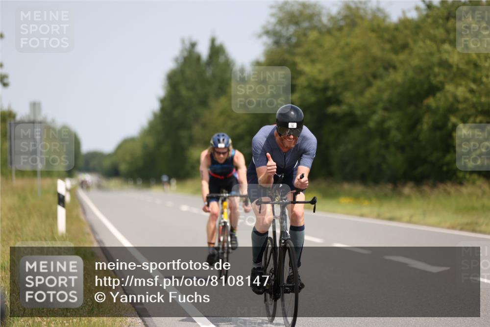 22.06.2025 - Viking Triathlon Yannick Fuchs http://msf.ph/oto/8108147 22.06.2025 12:12:59 Radfahren 78, 136, 337 meine-sportfotos.de
