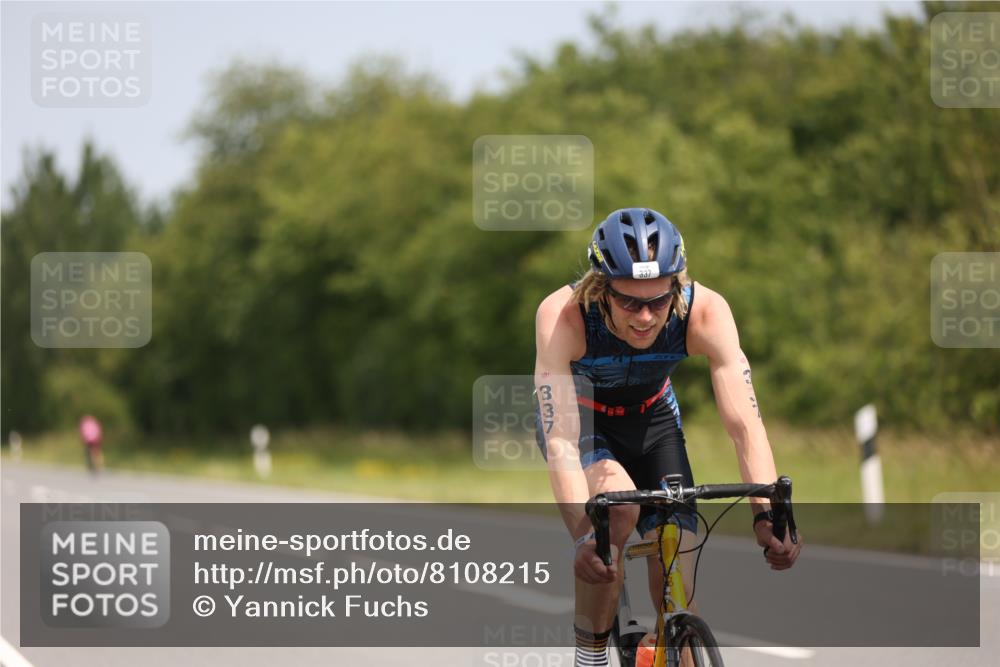 22.06.2025 - Viking Triathlon Yannick Fuchs http://msf.ph/oto/8108215 22.06.2025 12:13:00 Radfahren 78, 136, 337 meine-sportfotos.de