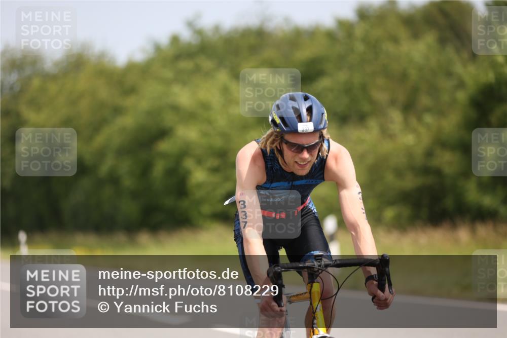 22.06.2025 - Viking Triathlon Yannick Fuchs http://msf.ph/oto/8108229 22.06.2025 12:13:01 Radfahren 78, 136, 337 meine-sportfotos.de